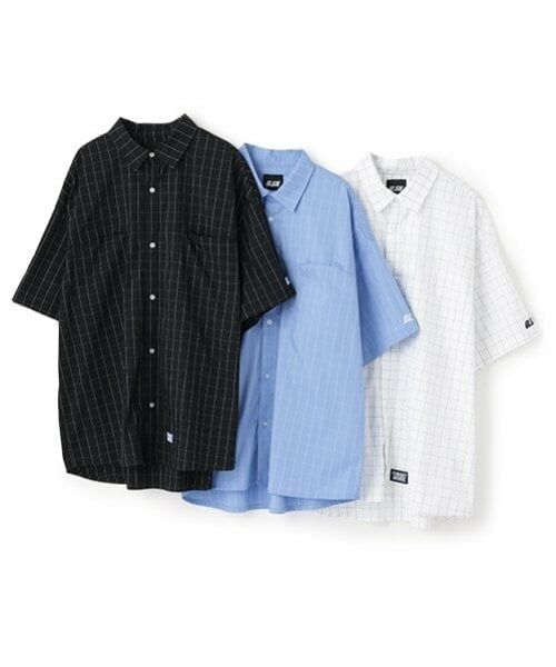 GLAZOS / グラソス シャツ・ブラウス | 【大人向けサイズあり】【FORGETNEVER】チェック半袖シャツ_GLSW | 詳細9