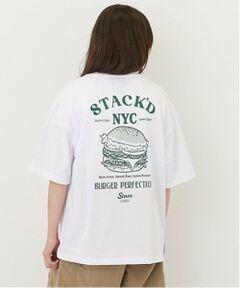 GLAZOS / グラソス Tシャツ | 【大人向けサイズあり】【接触冷感】ハイクールコットン・フードプリント半袖Tシャツ