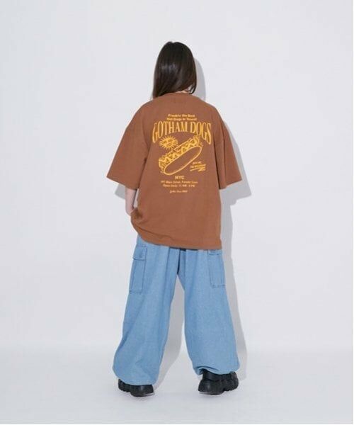 GLAZOS / グラソス Tシャツ | 【大人向けサイズあり】【接触冷感】ハイクールコットン・フードプリント半袖Tシャツ | 詳細19