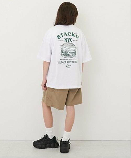 GLAZOS / グラソス Tシャツ | 【大人向けサイズあり】【接触冷感】ハイクールコットン・フードプリント半袖Tシャツ | 詳細21