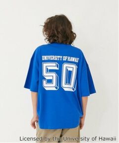 GLAZOS / グラソス Tシャツ | 【大人向けサイズあり】【接触冷感】ハイクールコットン・ハワイ大学半袖Tシャツ