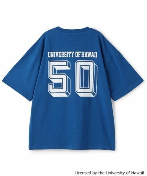 GLAZOS / グラソス Tシャツ | 【大人向けサイズあり】【接触冷感】ハイクールコットン・ハワイ大学半袖Tシャツ | 詳細3