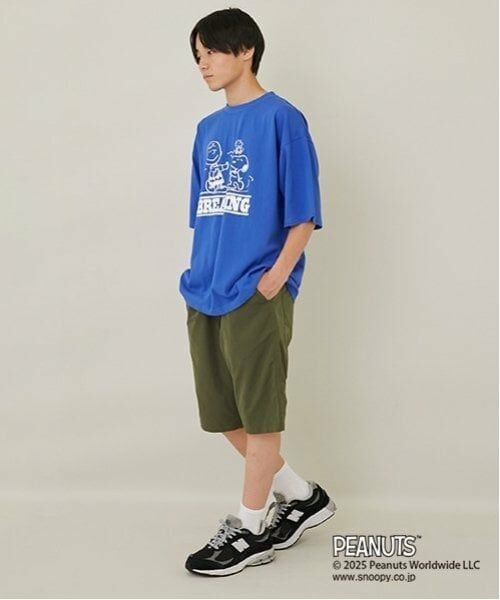 GLAZOS / グラソス Tシャツ | 【大人向けサイズあり】【GLSW.】【PEANUTS】ピーナッツ ブレイキン フロントプリントTシャツ | 詳細4