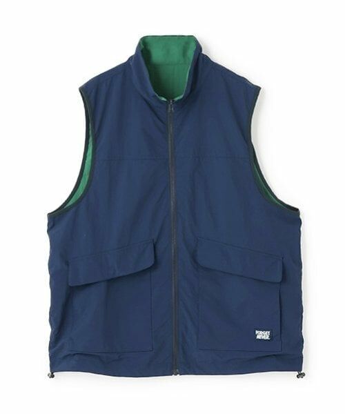 GLAZOS / グラソス ダウンジャケット・ベスト | 【大人向けサイズあり】【FORGETNEVER】リバーシブルベスト_GLSW | 詳細1