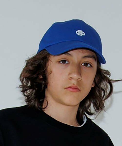 GLAZOS / グラソス キャップ | 【大人向けサイズあり】ワンポイント刺繍ロゴキャップ（ブルー）