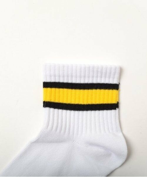 GLAZOS / グラソス ソックス | 【大人向けサイズあり】ショート丈ラインソックス３足セット | 詳細2