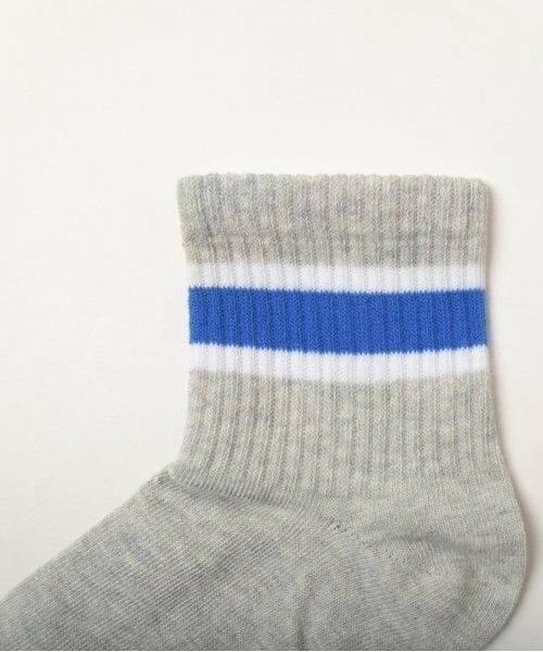 GLAZOS / グラソス ソックス | 【大人向けサイズあり】ショート丈ラインソックス３足セット | 詳細8