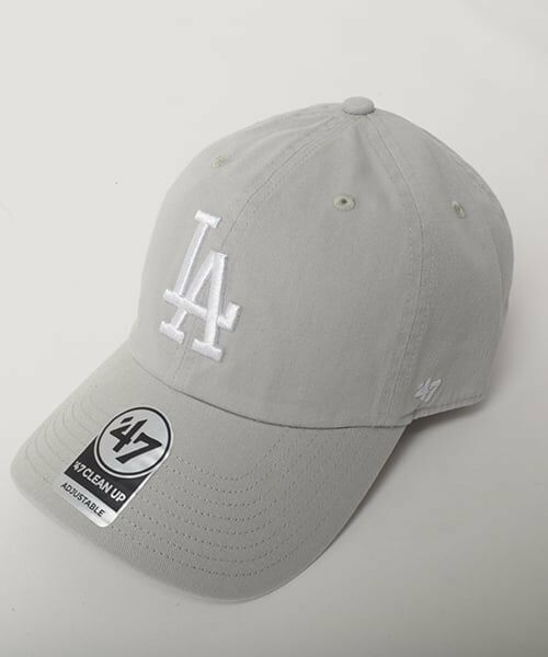 GLAZOS / グラソス キャップ | 【‘47】ロゴ刺繍キャップ（グレー）