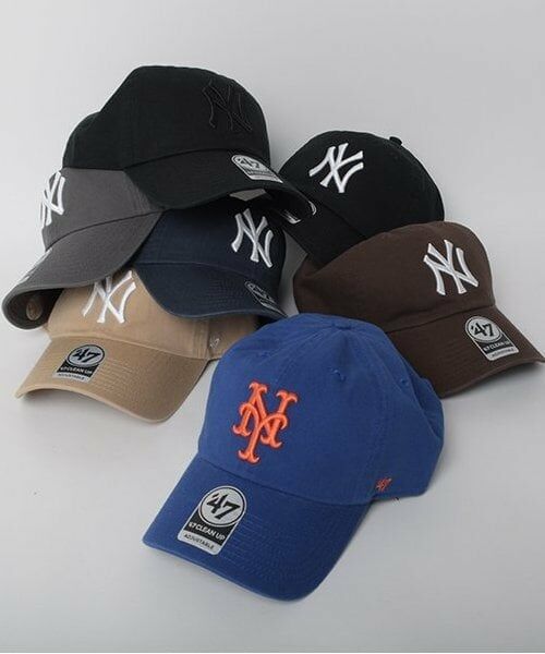 GLAZOS / グラソス キャップ | 【大人向けサイズあり】【‘47】ロゴ刺繍キャップ | 詳細1