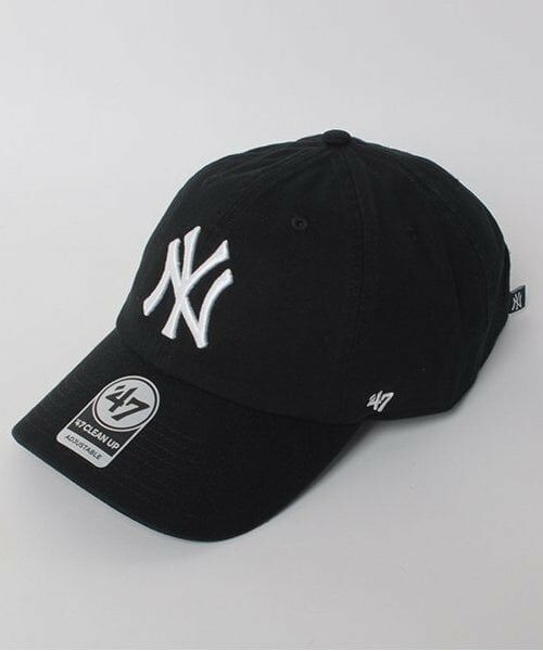 GLAZOS / グラソス キャップ | 【大人向けサイズあり】【‘47】ロゴ刺繍キャップ（白）