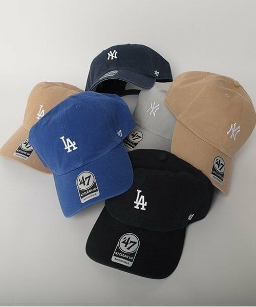 GLAZOS / グラソス キャップ | 【大人向けサイズあり】【‘47】ミニロゴ刺繍キャップ | 詳細1