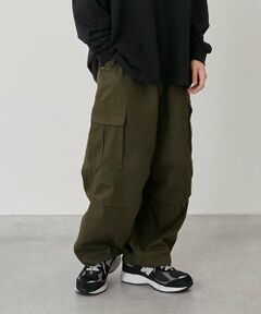 GLAZOS / グラソス その他パンツ | コットンツイル・ワイドカーゴパンツ