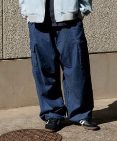 GLAZOS / グラソス その他パンツ | コットンツイル・ワイドカーゴパンツ