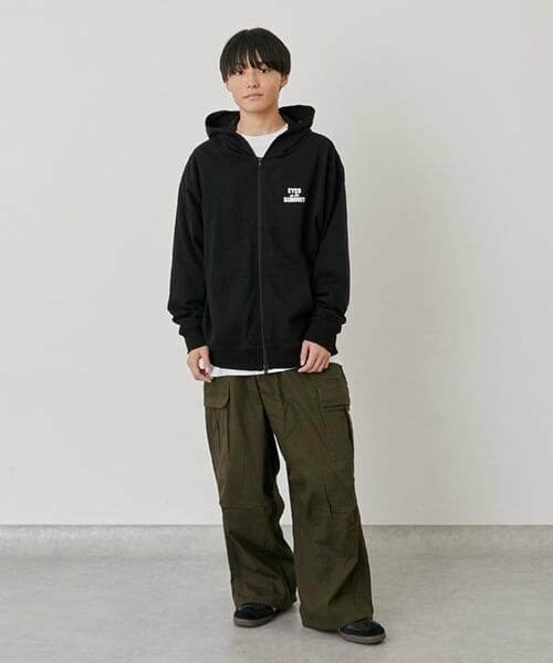 GLAZOS / グラソス その他パンツ | コットンツイル・ワイドカーゴパンツ | 詳細14