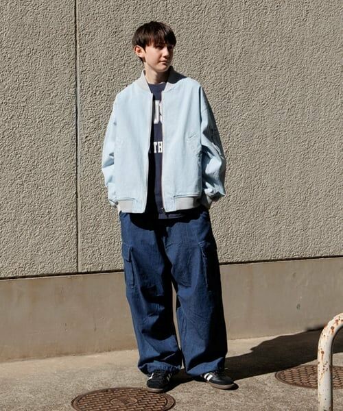 GLAZOS / グラソス その他パンツ | コットンツイル・ワイドカーゴパンツ | 詳細16