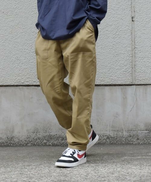 GLAZOS / グラソス その他パンツ | コットンツイル・ベイカーパンツ（ベージュ）