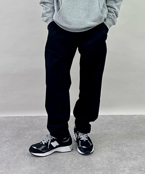 GLAZOS / グラソス その他パンツ | コットンツイル・ベイカーパンツ（黒）