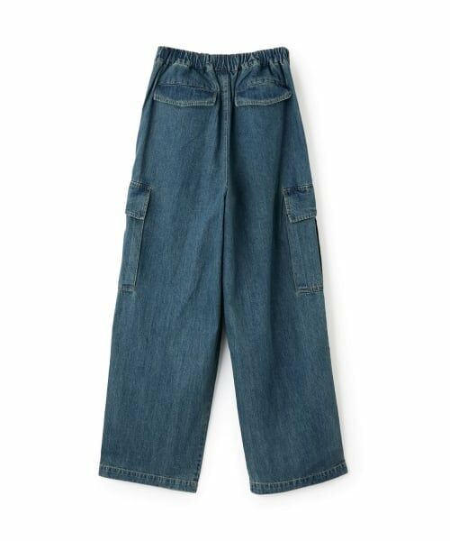 GLAZOS / グラソス その他パンツ | 【GLSW.】デニムラインカーゴパンツ | 詳細1