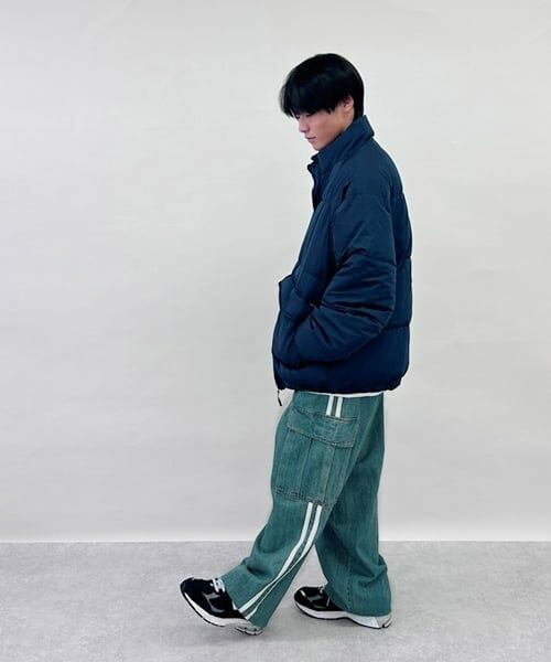 GLAZOS / グラソス その他パンツ | 【GLSW.】デニムラインカーゴパンツ | 詳細17