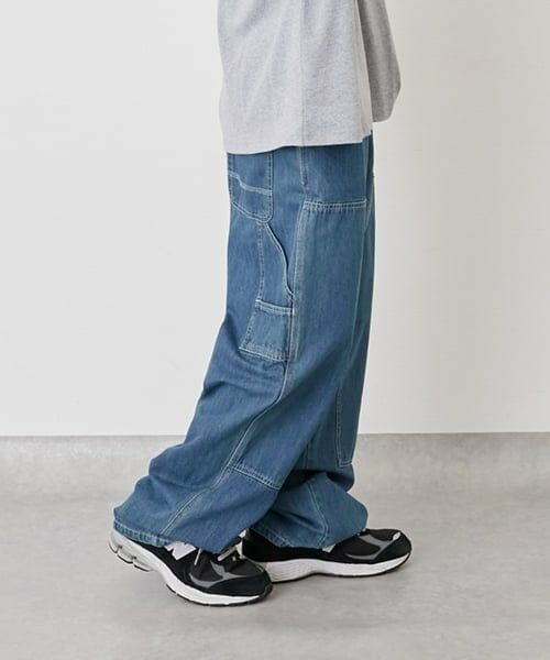 GLAZOS / グラソス その他パンツ | デニム・ダブルニーペインターパンツ | 詳細13