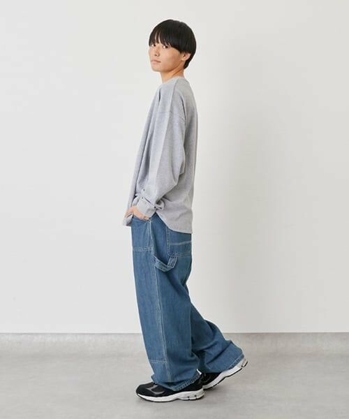 GLAZOS / グラソス その他パンツ | デニム・ダブルニーペインターパンツ | 詳細15