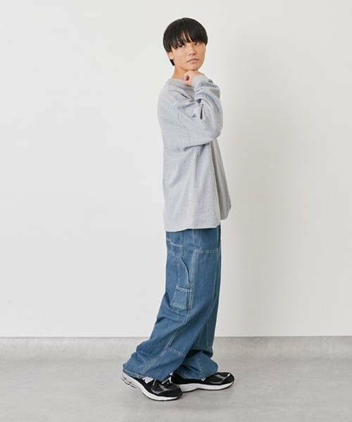 GLAZOS / グラソス その他パンツ | デニム・ダブルニーペインターパンツ | 詳細16