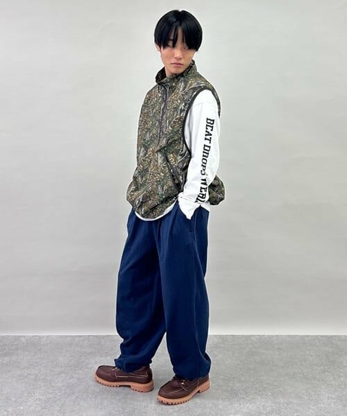 GLAZOS / グラソス Tシャツ | 袖ロゴプリント長袖Tシャツ | 詳細12