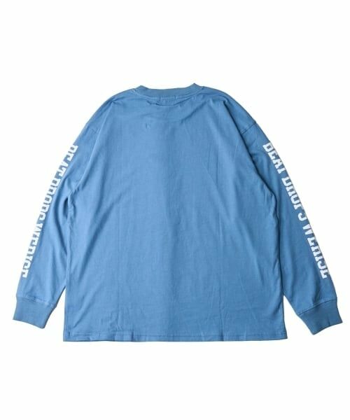 GLAZOS / グラソス Tシャツ | 袖ロゴプリント長袖Tシャツ | 詳細6