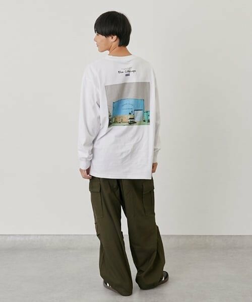 GLAZOS / グラソス Tシャツ | バックフォトプリント長袖Tシャツ | 詳細8