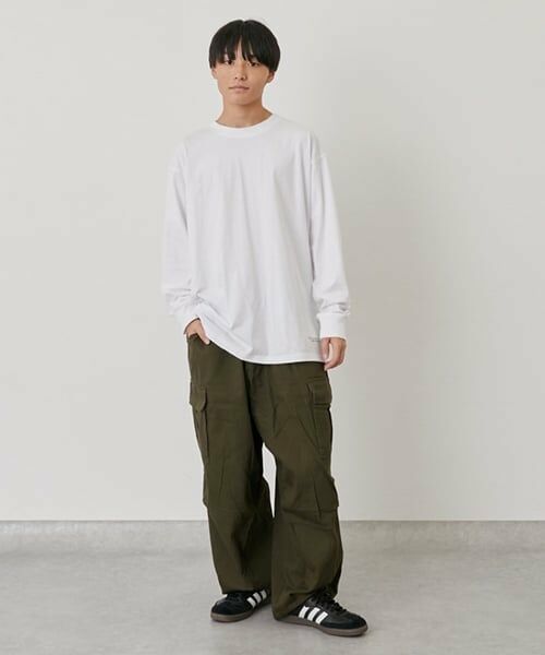 GLAZOS / グラソス Tシャツ | バックフォトプリント長袖Tシャツ | 詳細9