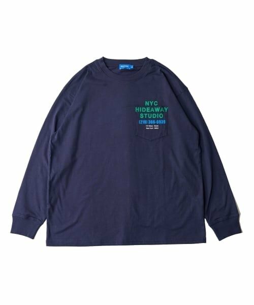 GLAZOS / グラソス Tシャツ | ポケットロゴプリント長袖Tシャツ | 詳細6