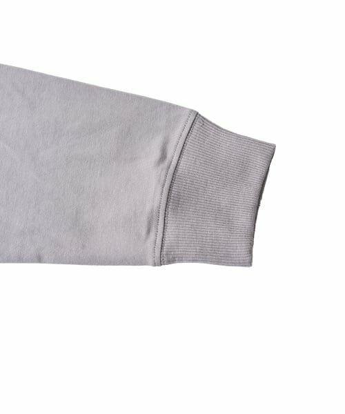 GLAZOS / グラソス Tシャツ | フロッキーカレッジロゴプリント長袖Tシャツ | 詳細2