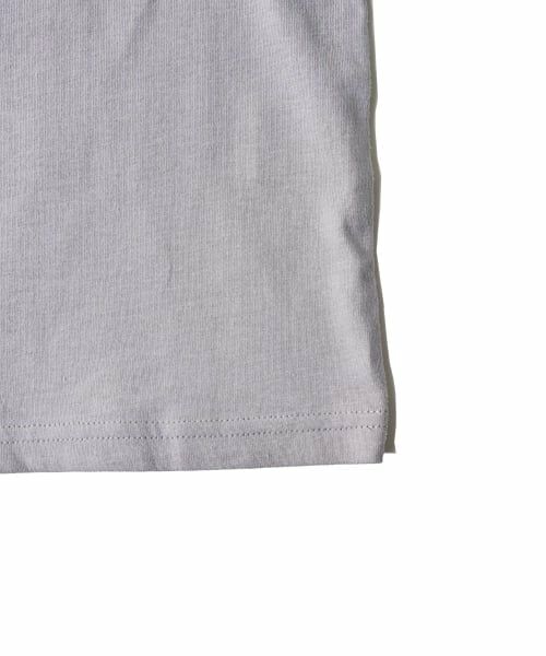 GLAZOS / グラソス Tシャツ | フロッキーカレッジロゴプリント長袖Tシャツ | 詳細3