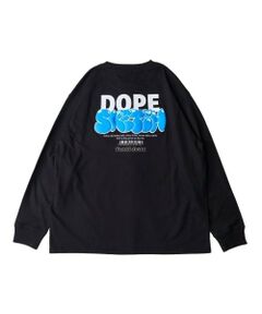 GLAZOS / グラソス Tシャツ | バック発泡プリント長袖Tシャツ