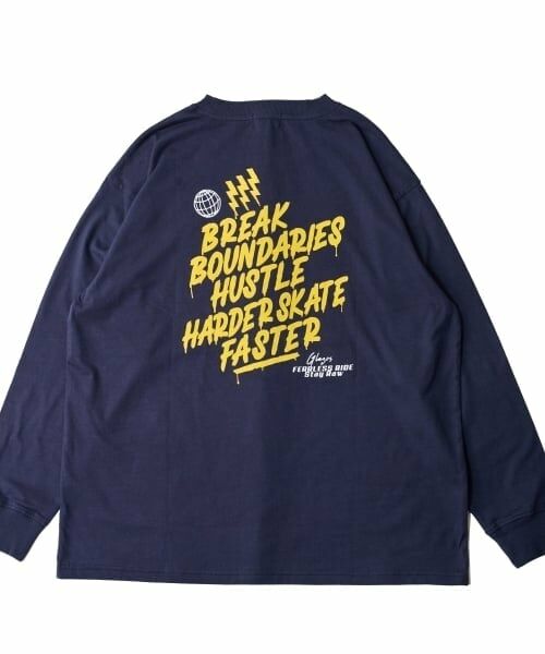 GLAZOS / グラソス Tシャツ | バックリフレクタープリント長袖Tシャツ | 詳細8