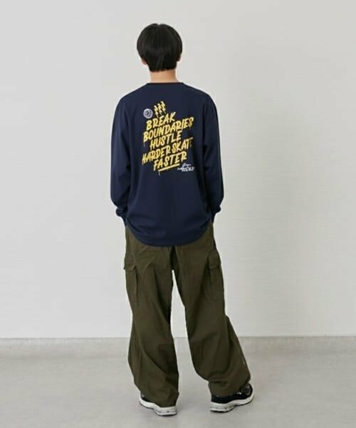 GLAZOS / グラソス Tシャツ | バックリフレクタープリント長袖Tシャツ | 詳細9