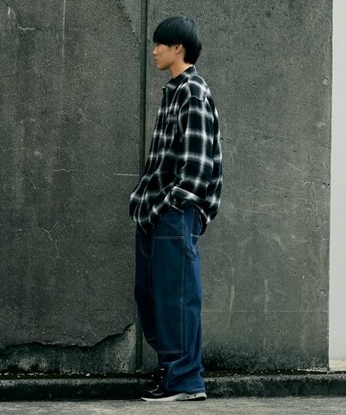 GLAZOS / グラソス シャツ・ブラウス | ジップチェックシャツ | 詳細10