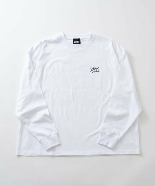 GLAZOS / グラソス Tシャツ | 【GLSW.】【ヘビーウェイト天竺】アソート バックプリント長袖Tシャツ | 詳細1
