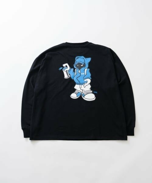 GLAZOS / グラソス Tシャツ | 【GLSW.】【ヘビーウェイト天竺】アソート バックプリント長袖Tシャツ | 詳細10