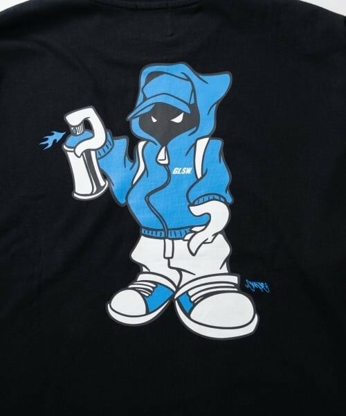 GLAZOS / グラソス Tシャツ | 【GLSW.】【ヘビーウェイト天竺】アソート バックプリント長袖Tシャツ | 詳細8