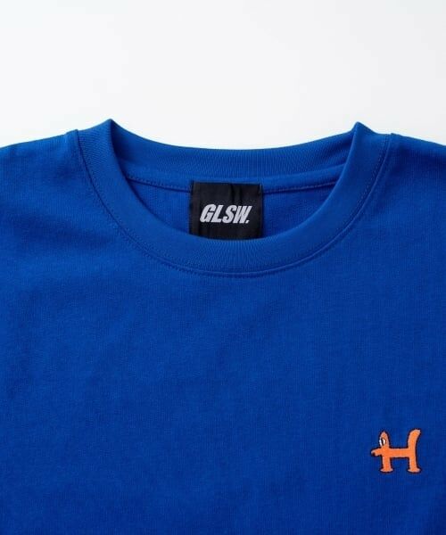GLAZOS / グラソス Tシャツ | 【GLSW.】【ヘビーウェイト天竺】アソート刺繍ロゴ長袖Tシャツ | 詳細1
