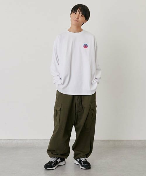 GLAZOS / グラソス Tシャツ | 【GLSW.】【ヘビーウェイト天竺】アソート刺繍ロゴ長袖Tシャツ | 詳細12