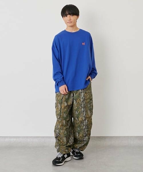 GLAZOS / グラソス Tシャツ | 【GLSW.】【ヘビーウェイト天竺】アソート刺繍ロゴ長袖Tシャツ | 詳細13