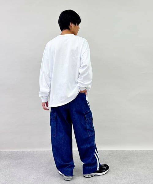 GLAZOS / グラソス Tシャツ | 【GLSW.】【ヘビーウェイト天竺】リフレクターロゴポケット長袖Tシャツ | 詳細10