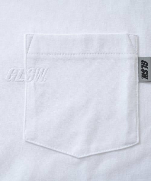 GLAZOS / グラソス Tシャツ | 【GLSW.】【ヘビーウェイト天竺】リフレクターロゴポケット長袖Tシャツ | 詳細4