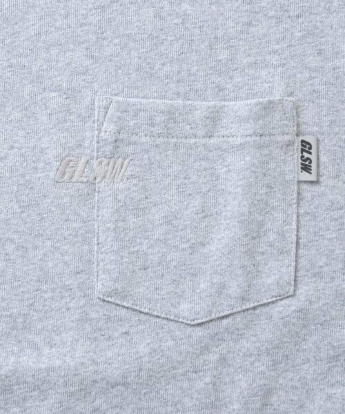 GLAZOS / グラソス Tシャツ | 【GLSW.】【ヘビーウェイト天竺】リフレクターロゴポケット長袖Tシャツ | 詳細6