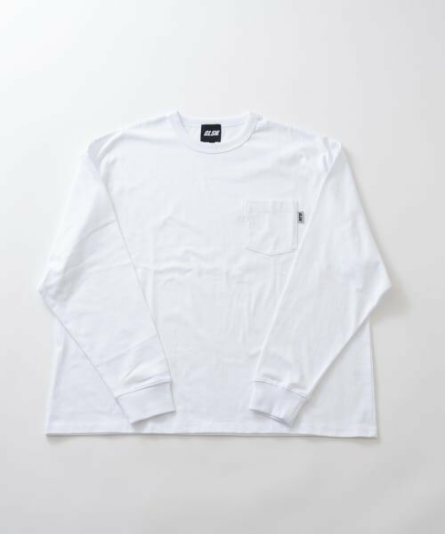 GLAZOS / グラソス Tシャツ | 【GLSW.】【ヘビーウェイト天竺】リフレクターロゴポケット長袖Tシャツ | 詳細7
