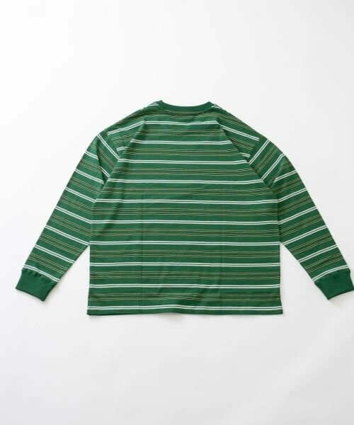 GLAZOS / グラソス Tシャツ | ボーダー長袖Tシャツ | 詳細4