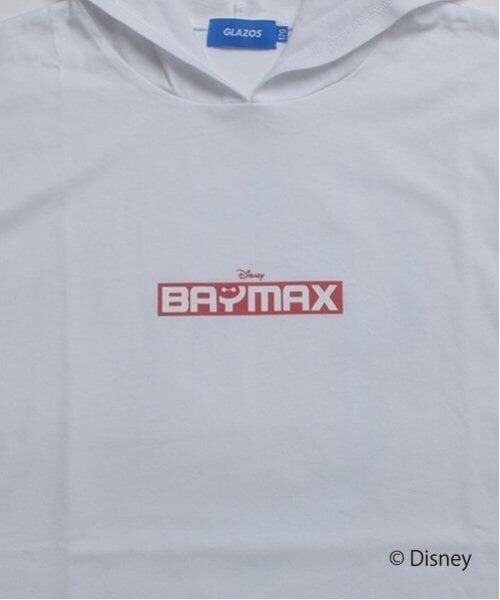 GLAZOS / グラソス Tシャツ | 【DISNEY】BAYMAX_フード付き半袖ビッグTシャツ | 詳細4