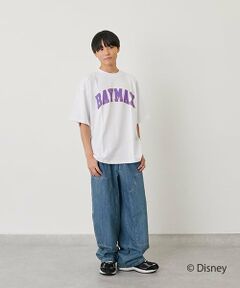 GLAZOS / グラソス Tシャツ | 【DISNEY】BAYMAX_カレッジロゴ半袖Tシャツ